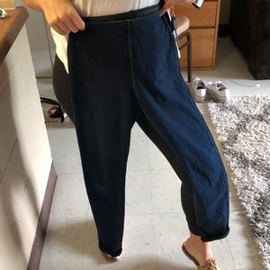 Nordstrom High Waisted blue jeggings never worn
